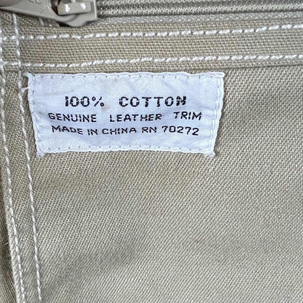 Vintage Liz Claiborne Hard Closure Travel Duffle